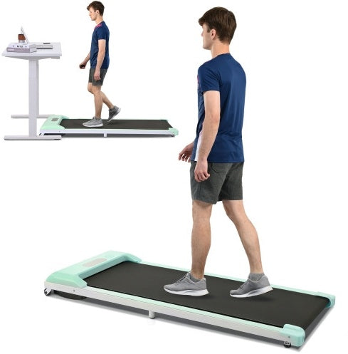 FitDesk 2-in-1 Treadmill: Walk, Jog, Run Anywhere!