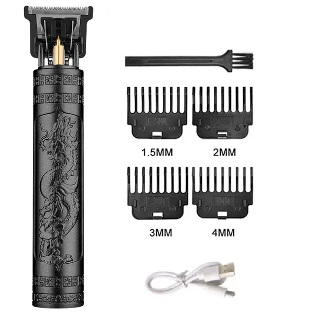 T9 Retro Pro Trimmer - USB Rechargeable Hair Clipper